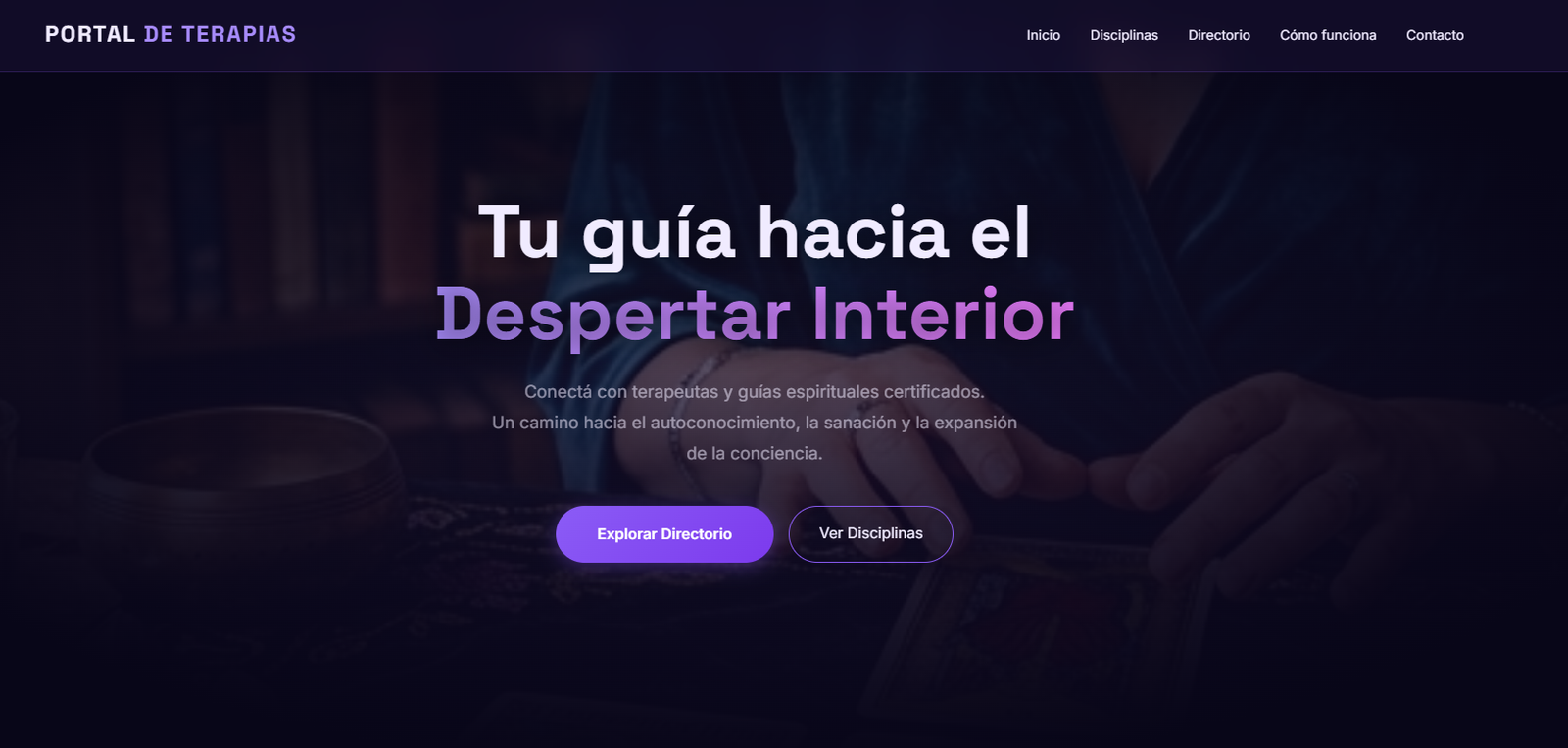 Terapias Hol&iacute;sticas